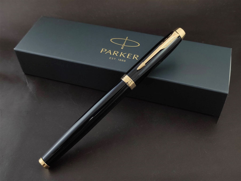 Parker IM系列黑色金夾走珠筆